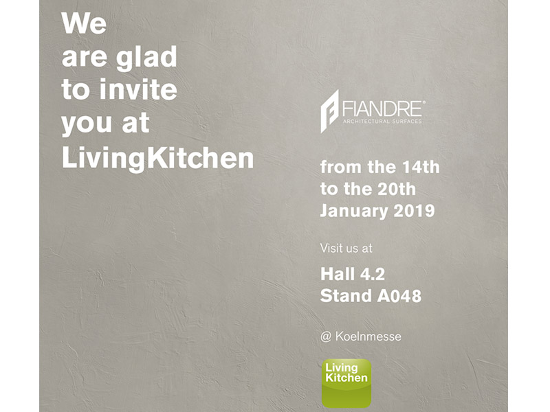 FIANDRE EN LIVING KITCHEN 2019, THE INTERNATIONAL KITCHEN SHOW