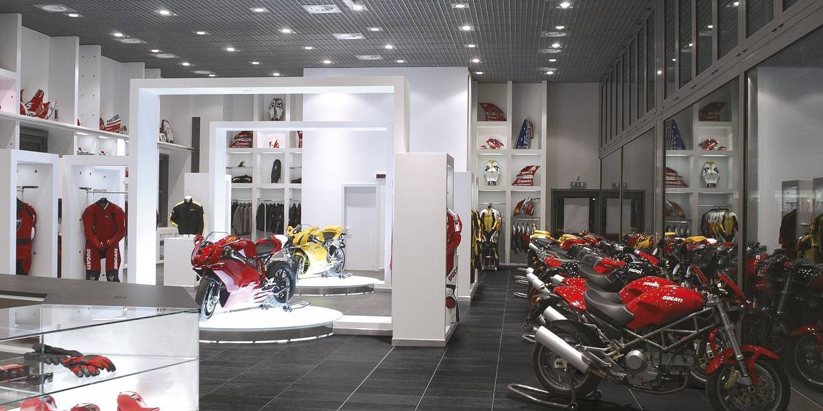 Tiendas - DUCATI MOTOR FACTORY