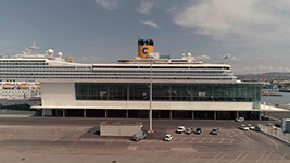 Estaciónes y aeropuertos - TERMINAL AMERIGO VESPUCCI, ROMA CRUISE