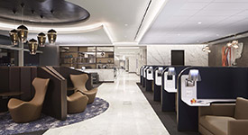 Estaciónes y aeropuertos - UNITED AIRLINES POLARIS LOUNGES