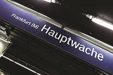 Estaciónes y aeropuertos - DEUTSCHE BAHN / S- BAHNHOF HAUPTWACHE